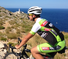 Radfahren auf der spanischen Insel Mallorca
