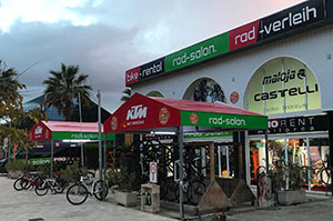 Rental Bikes at Radsalon Pro Rent Mallorca / Alcudia