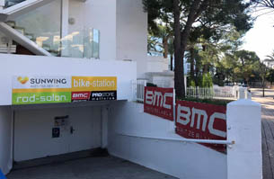 Bike Station im Hotel Sunwing Alcudia